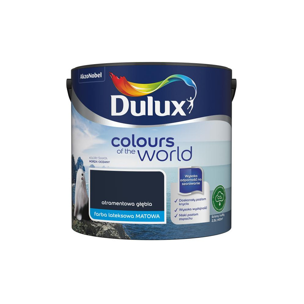FARBA DULUX KŚ 2,5L ATRAMENTOWA GŁĘBIA