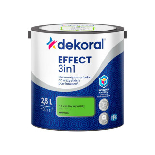 FARBA EFFECT PLAMODPORNA ZIELONY WYRAZISTY 2,5L