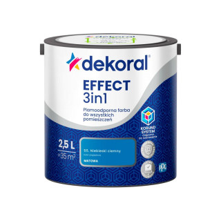 FARBA EFFECT PLAMODPORNA NIEBIESKI CIEMNY 2,5L