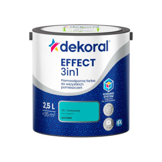FARBA EFFECT PLAMODPORNA TURKUSOWY 2,5L