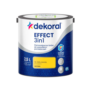FARBA EFFECT PLAMODPORNA ŻÓŁTY ZŁOCISTY 2,5L
