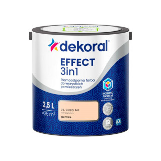 FARBA EFFECT PLAMODPORNA CIEPŁY BEŻ 2,5L