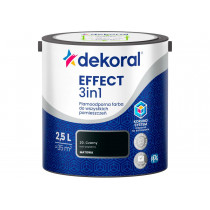 FARBA EFFECT PLAMODPORNA CZARNY 2,5L
