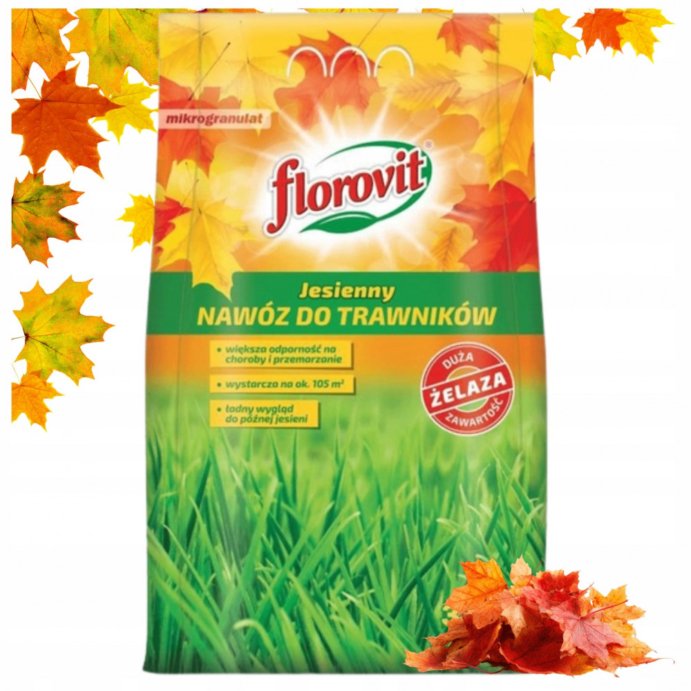 FLOROVIT NAWOZ JESIENNY DO TRAWNIKÓW 5KG