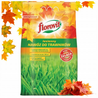 FLOROVIT NAWOZ JESIENNY DO TRAWNIKÓW 5KG