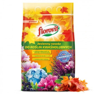 FLOROVIT NAWOZ JESIENNY DO ROŚLIN KWAŚNOLUBNYCH 5KG
