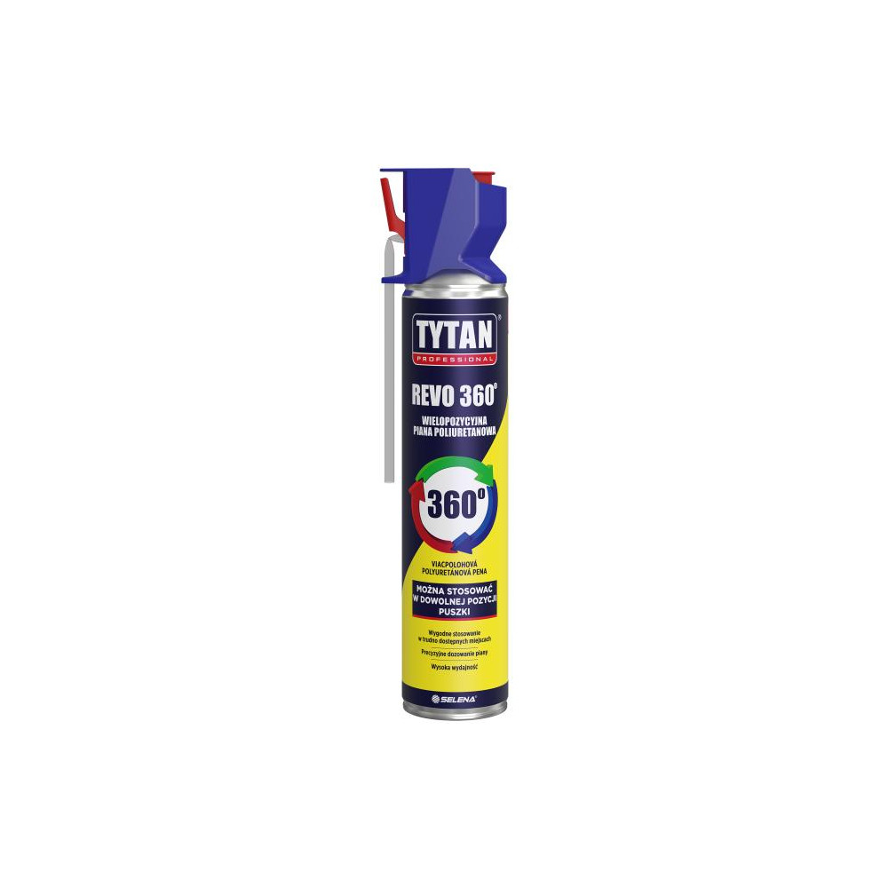 TYTAN REVO 360ST WIELOPOZYCYJNA PIANA POLIURETANOWA 780ML
