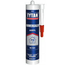SILIKON TYTAN AKRYL UNIWERSALNY 280ML BIAŁY