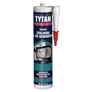 TYTAN SILIKON SZKLARSKI I DO AKWARIÓW 280ML BIAŁY