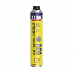TYTAN KLEJ DO TERMOIZOLACJI PISTOLETOWY 820ML SZARY