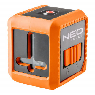 Laser krzyżowy 10 m - z etui i uchwytem magnetycznym - Neo Tools