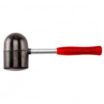Młotek gumowy 90 mm/1250 g - trzonek metalowy  - Top Tools