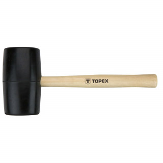 Młotek gumowy 72 mm/900 g - trzonek drewniany - Topex