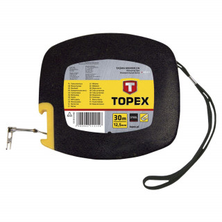 Taśma miernicza stalowa 30 m x 12.5 mm - Topex