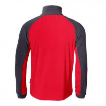 Bluza polarowa LPBP1 czerwono-czarna - rozmiar do wyboru - CE - Lahti Pro