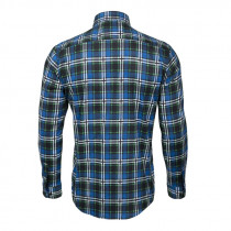 Koszula flanelowa w kratę LPKF3 niebieska - rozmiar do wyboru - CE - Lahti Pro