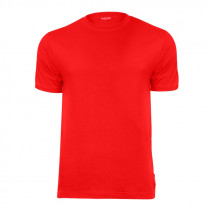 Koszulka T-shirt 180g bawełniana L40201 czerwona - rozmiar do wyboru - CE - Lahti Pro