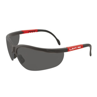 Okulary ochronne regulowane z filtrem SPF 46035 szare  - CE - Lahti Pro