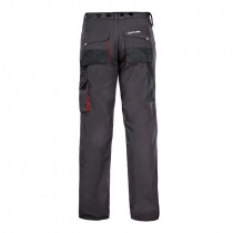 Spodnie do pasa wytrzymałe LPSR01 czarno-szaro-czerwone - rozmiar do wyboru - CE - Lahti Pro