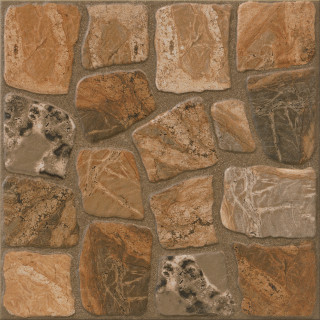 Gres szkliwiony Vilio brown 29,8x29,8 cm - Cersanit