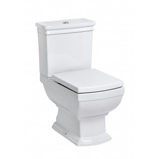 WC kompakt ceramiczny KLEOPATRA 11 z deską sedesową - Novoterm (Kerra)