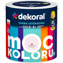 Dekoral Moc Koloru/Akrylit W 2,5l - kolor do wyboru