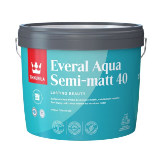 Tikkurila Everal Aqua Semi Matt [40] Baza A 0,9l