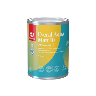 Tikkurila Everal Aqua Matt [10] Baza A 0,9l