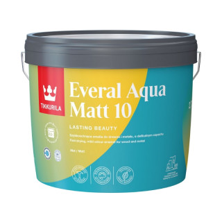 Tikkurila Everal Aqua Matt [10] Baza A 0,9l