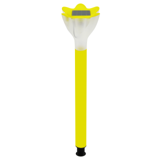 Lampa ogrodowa solarna TULIPANEK żółty - POLUX