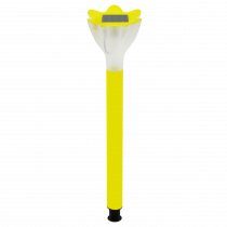 Lampa ogrodowa solarna TULIPANEK żółty - POLUX