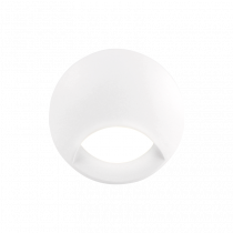 Lampa schodowa Q1 okrągła 20lm 3W biała - POLUX