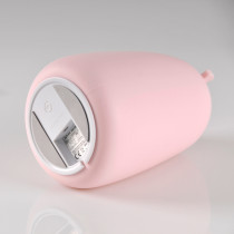 Lampka silikonowa Miś Tap Tap LED WRGB akumulator+USB różowa - POLUX