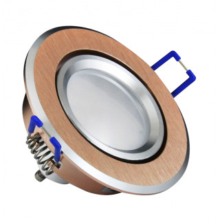 Oprawa okrągła LED Sun Olal 3in1 złota szczotkowana - POLUX