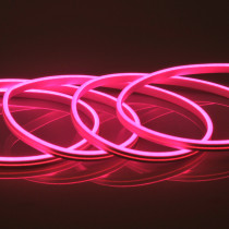 Pasek LED Neon 12V 17W IP65 2m różowy - POLUX