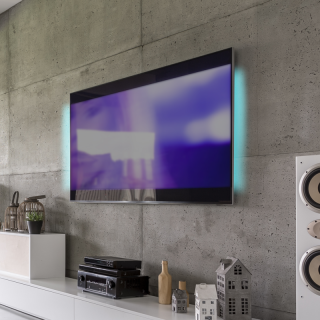 Pasek LED RGB do TV IP65 2x50CM + kontroler - POLUX