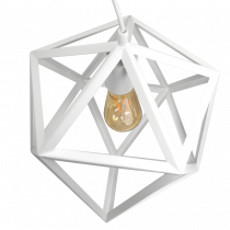 Lampa wisząca il mio DENMARK P-009 1XE27 biała - POLUX n/z