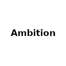 Ambition [Dajar]